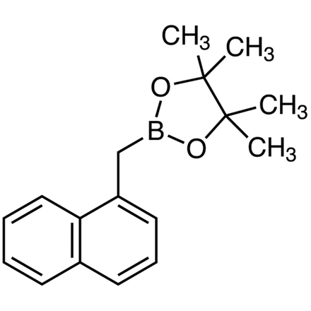 4,4,5,5-Tetramethyl-2-(naphthalen-1-ylmethyl)-1,3,2-dioxaborolane, CAS RN: 475250-57-8, Product Number: T3626