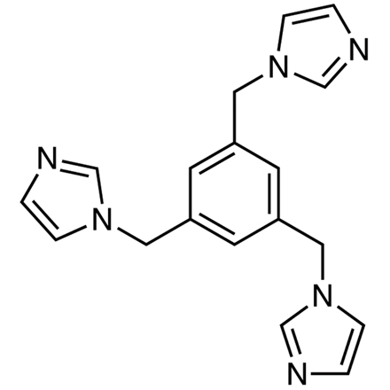 1,3,5-Tris[(1H-imidazol-1-yl)methyl]benzene, CAS RN: 147951-02-8, Product Number: T3479