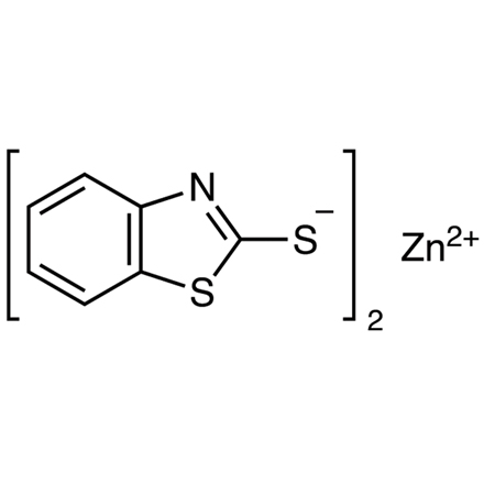 Zinc 2-Mercaptobenzothiazole, CAS RN: 155-04-4, Product Number: Z0033
