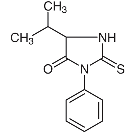 Phenylthiohydantoin-valine, CAS RN: 4333-20-4, Product Number: P0379