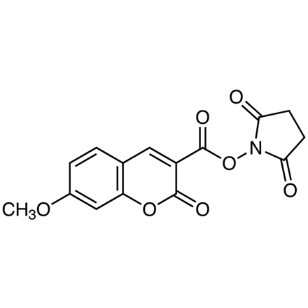 N-Succinimidyl 7-Methoxycoumarin-3-carboxylate, CAS RN: 150321-92-9, Product Number: S0867