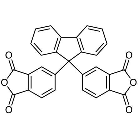 9,9-Bis(3,4-dicarboxyphenyl)fluorene Dianhydride, CAS RN: 135876-30-1, Product Number: F1192