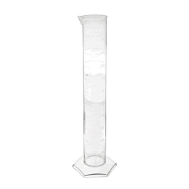 BrandTech® Certified ISO 6706 Class A PMP Graduated Cylinders - 50 mL Class A Certified PMP Cylinder with Molded Graduations - 2 ea