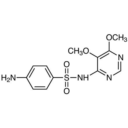 Sulfadoxin, CAS RN: 2447-57-6, Product Number: S0899