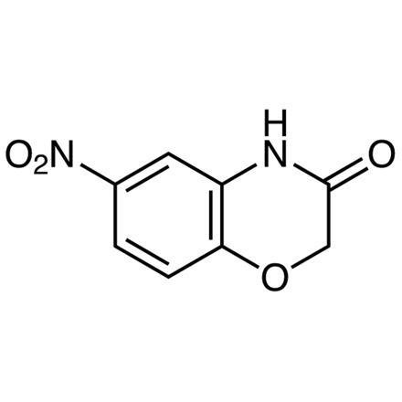 6-Nitro-2H-1,4-benzoxazin-3(4H)-one, CAS RN: 81721-87-1, Product Number: N0999