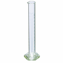 Corning® PYREX® VISTA® Class A Graduated Cylinders - PYREX VISTA Single Metric Scale, 25 mL Class A Graduated Cylinder, TC - 1 ea