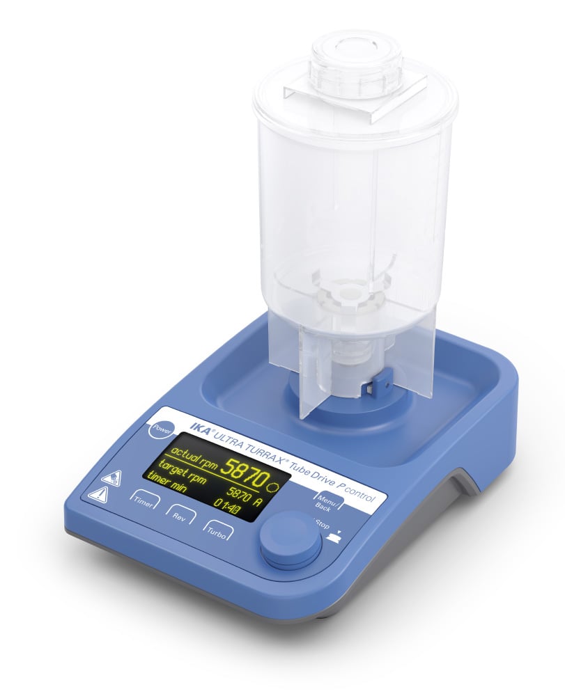 ULTRA-TURRAX® Tube Drive P control Workstation - ULTRA-TURRAXÂ® Tube Drive