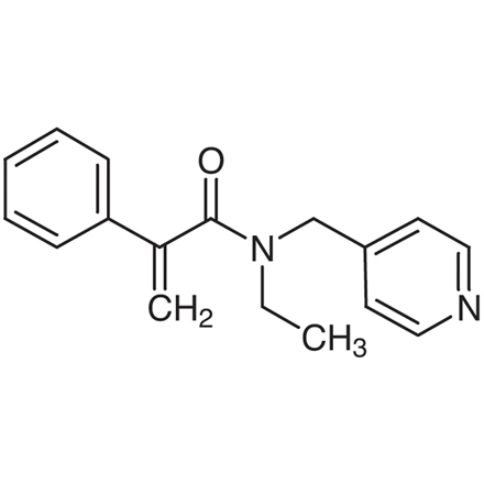 N-Ethyl-N-(4-picolyl)atropamide, CAS RN: 57322-50-6, Product Number: E0502