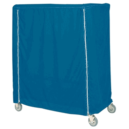 Metro® Cart Covers Uncoated Mariner Blue - Metro Cart Covers Uncoated Mariner Blue, 18 x 36 x 62 in. - 1 ea