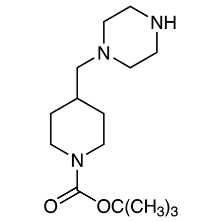 tert-Butyl 4-(Piperazin-1-ylmethyl)piperidine-1-carboxylate, CAS RN: 381722-48-1, Product Number: D5966