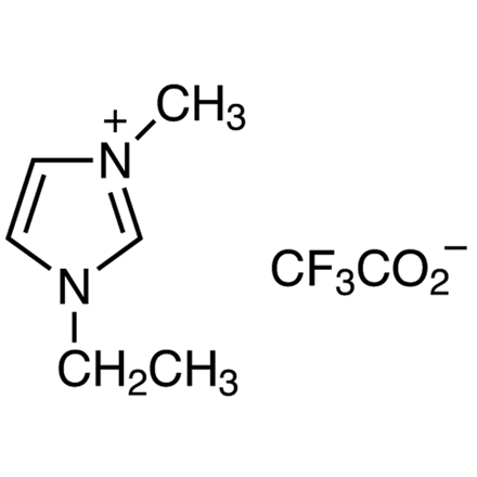 1-Ethyl-3-methylimidazolium Trifluoroacetate, CAS RN: 174899-65-1, Product Number: E1307