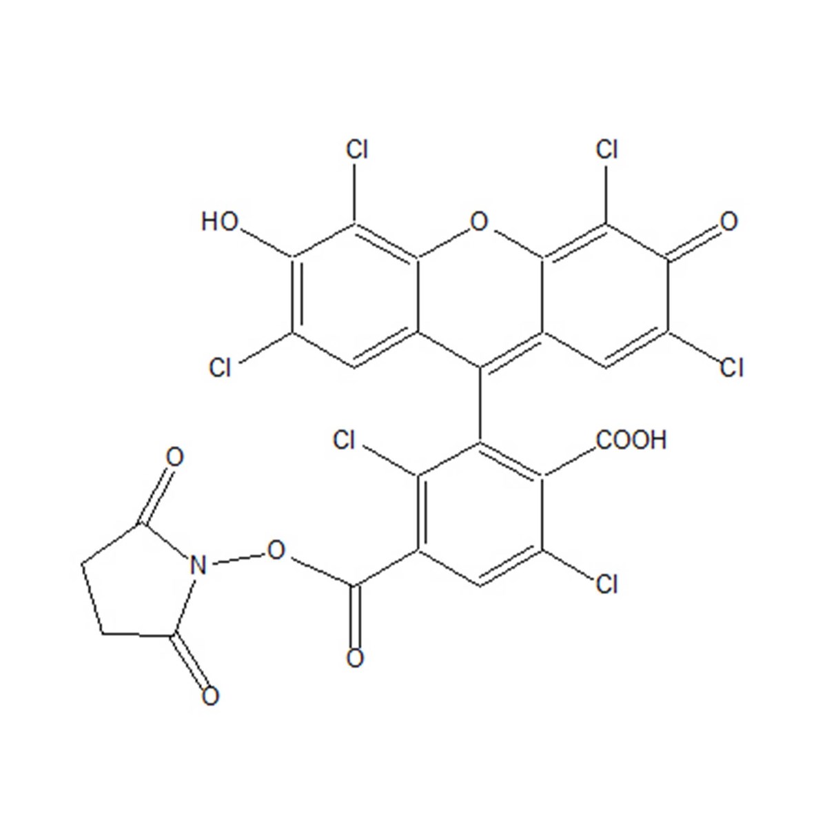 6-HEX, SE [6-carboxy-2',4,4',5',7,7'-hexachlorofluorescein, SE] - 5 mg
