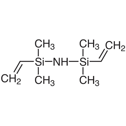 1,3-Divinyl-1,1,3,3-tetramethyldisilazane, CAS RN: 7691-02-3, Product Number: D1769