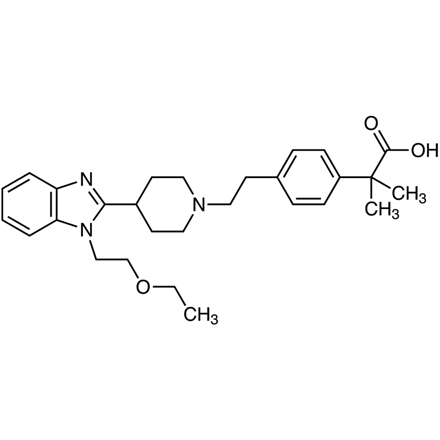Bilastine, CAS RN: 202189-78-4, Product Number: B5392