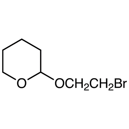 2-(2-Bromoethoxy)tetrahydro-2H-pyran (stabilized with K2CO3), CAS RN: 17739-45-6, Product Number: B2850