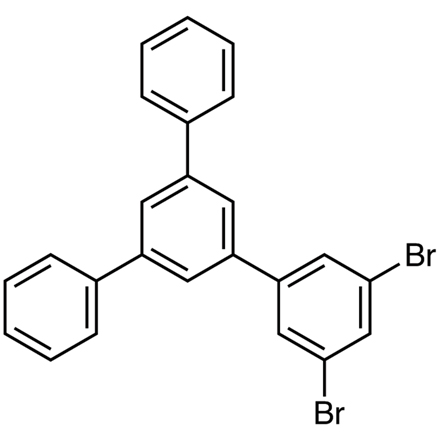 3,5-Dibromo-5'-phenyl-1,1':3',1''-terphenyl, CAS RN: 942132-66-3, Product Number: D5670