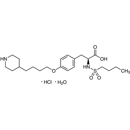 Tirofiban Hydrochloride Monohydrate, CAS RN: 150915-40-5, Product Number: T3640