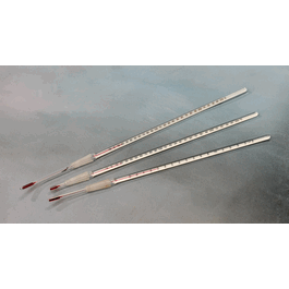 Thermco® Spirit Filled Laboratory Thermometers - Thermco ACCUTHERM LABORATORY INSTRUMENT THERMOMETERS - SPIRIT, Incubator, 0/80C x 0.5C, 100mm Imm - 1 ea