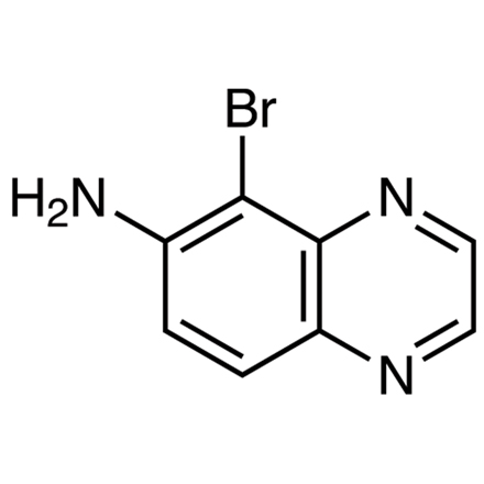 6-Amino-5-bromoquinoxaline, CAS RN: 50358-63-9, Product Number: A2913
