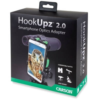 Carson® HookUpz™ 2.0 Universal Smartphone Optics Digiscoping Adapter