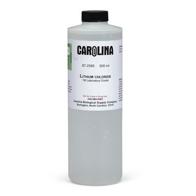 Lithium Chloride, 1 M, Laboratory Grade, 500 mL