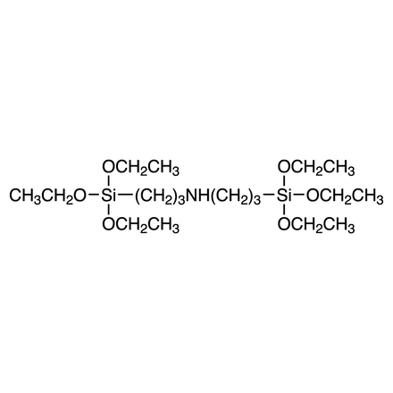 Bis[3-(triethoxysilyl)propyl]amine, CAS RN: 13497-18-2, Product Number: B6036