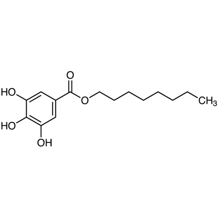 n-Octyl Gallate, CAS RN: 1034-01-1, Product Number: G0206