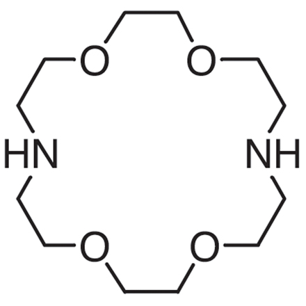 4,13-Diaza-18-crown 6-Ether, CAS RN: 23978-55-4, Product Number: D2323