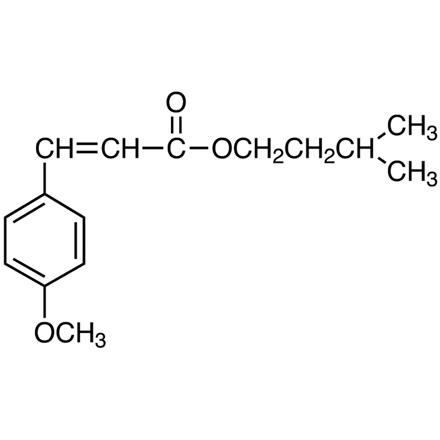 Isoamyl 4-Methoxycinnamate, CAS RN: 71617-10-2, Product Number: I0815