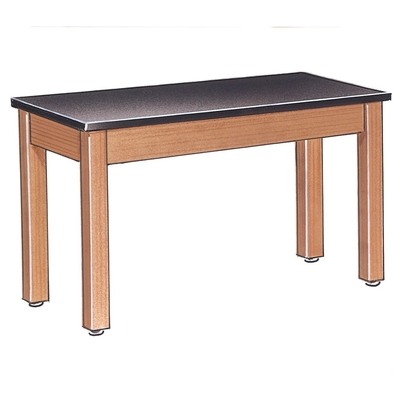 Student Table with Plain Apron and 1