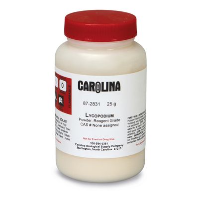 Lycopodium Powder, Reagent Grade, 25 g