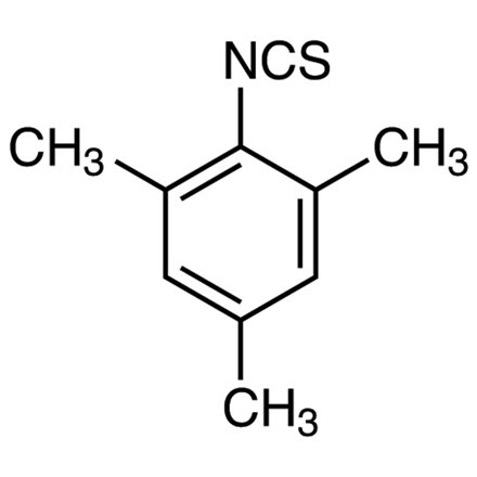 2,4,6-Trimethylphenyl Isothiocyanate, CAS RN: 6095-82-5, Product Number: T3324