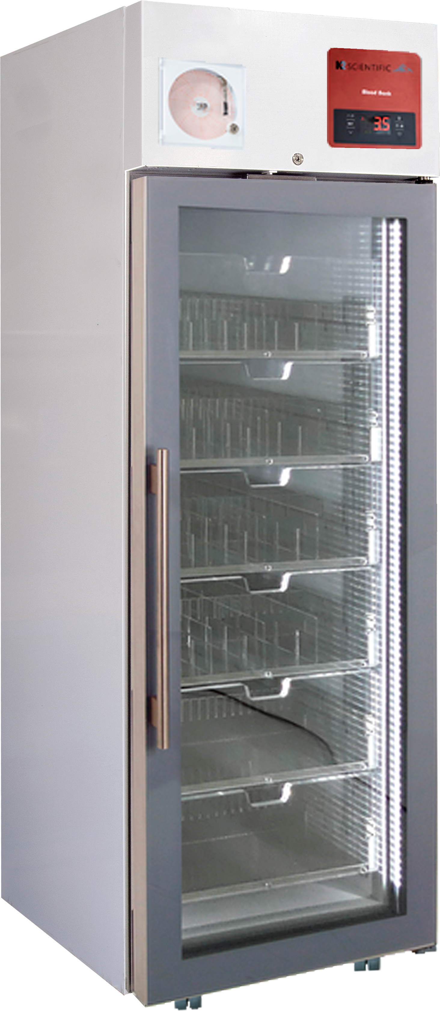 25 Cu. Ft. High Performance Blood Bank Glass Door Refrigerator