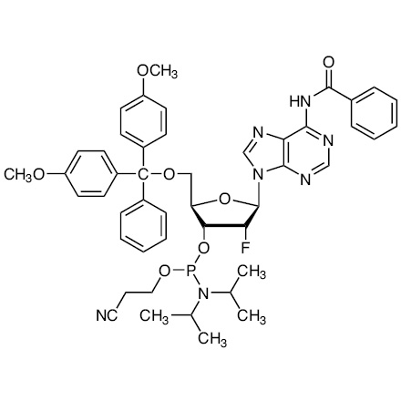 DMT-2'-Fluoro-dA(Bz) Phosphoramidite, CAS RN: 136834-22-5, Product Number: D5940