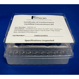 J.G. Finneran® Mass Spec Certified Vial Kits