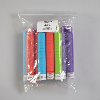 Flexible Plastic Tubes, pack of 15