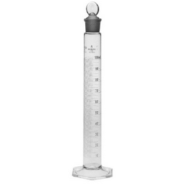 DWK Life Sciences KIMAX® Class A Mixing, Serialized and Certified, Single Metric Scale - DWK Life Sciences (Kimble) KIMAX Class A Serialized/Certified Cylinder, to contain, with Glass Stopper, Capacity: 1000 mL - 1 ea