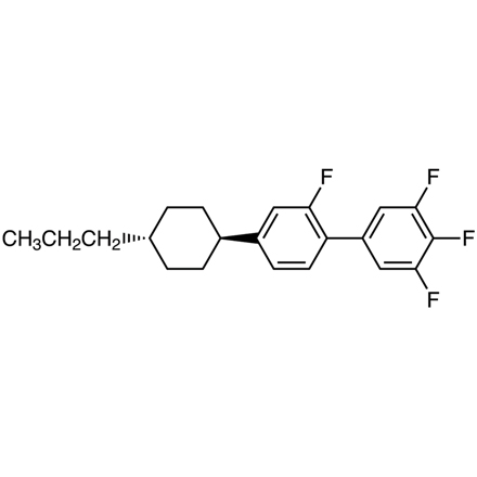 2',3,4,5-Tetrafluoro-4'-(trans-4-propylcyclohexyl)biphenyl, CAS RN: 173837-35-9, Product Number: T3317