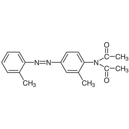 N,N-Diacetyl-o-aminoazotoluene, CAS RN: 83-63-6, Product Number: D0063