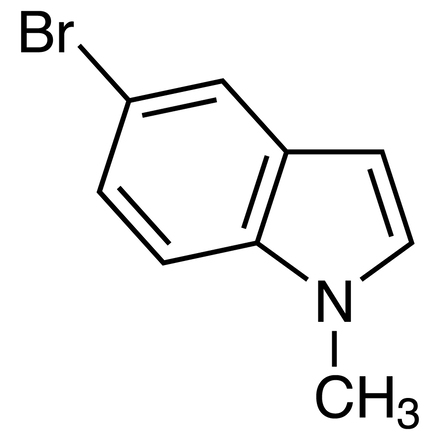 5-Bromo-1-methyl-1H-indole, CAS RN: 10075-52-2, Product Number: B5263