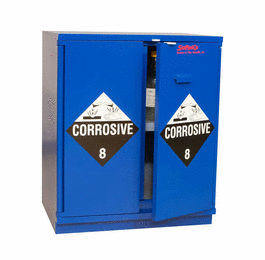 SciMatCo Under-the-Counter, Corrosive Cabinets, Partially Lined