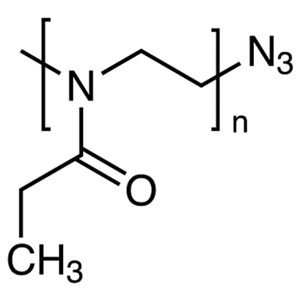 ULTROXA® Poly(2-ethyl-2-oxazoline) Azide Terminated (n=approx. 50), CAS RN: 1431850-88-2, Product Number: U0132