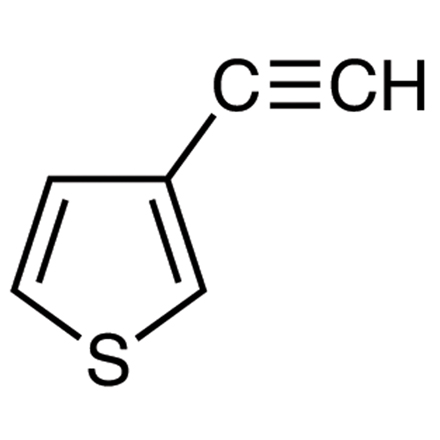 3-Ethynylthiophene, CAS RN: 67237-53-0, Product Number: E0892