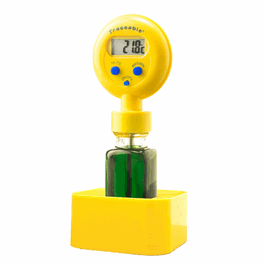 Traceable® Digital-Bottle® Refrigerator/Freezer Thermometer - , Digital-Bottle, Refrigerator/Freezer, Thermometer (glass beads) - 1 ea