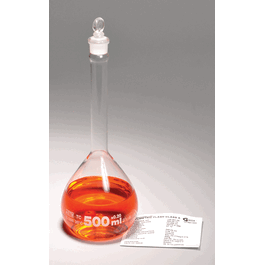 United Scientific Class A Volumetric Flasks with Glass Stopper, Batch Certified