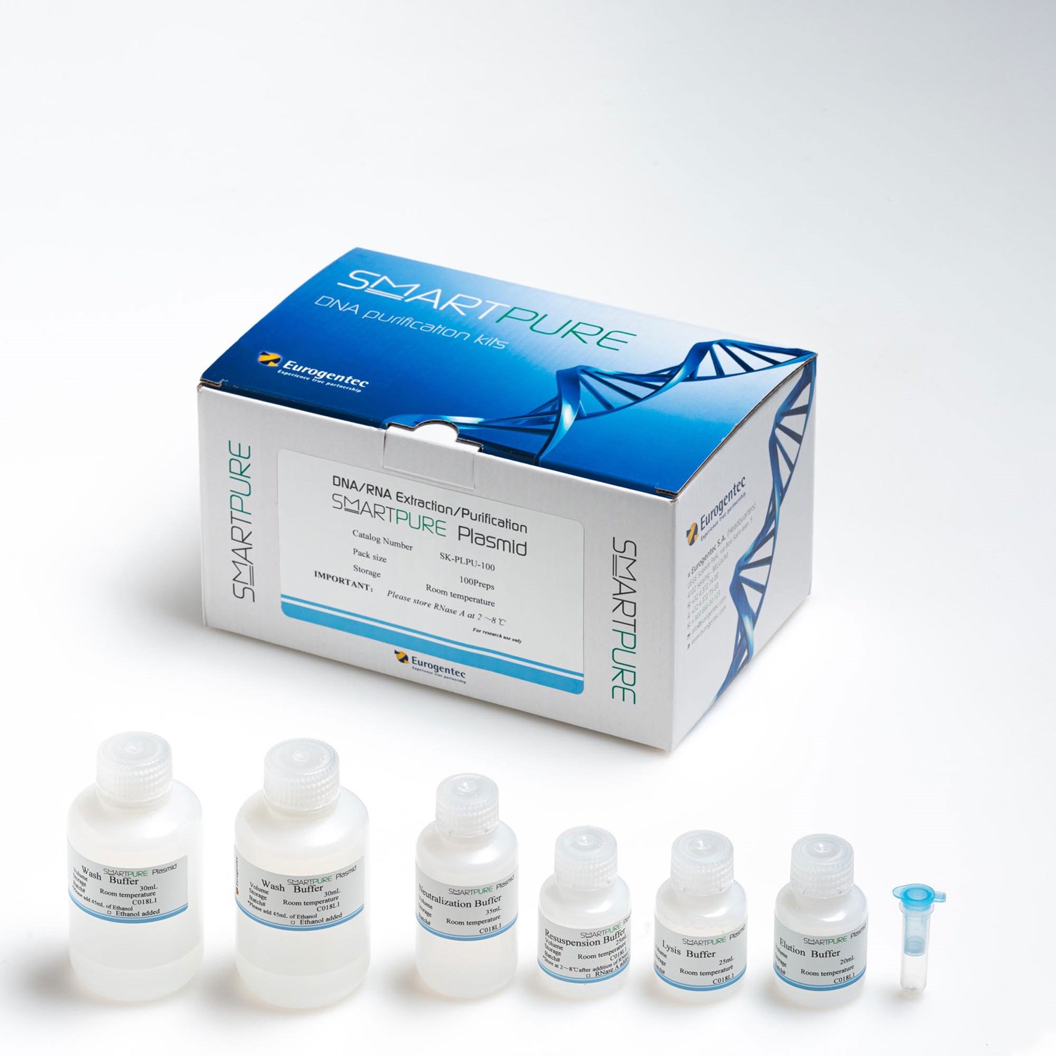 SmartPure Plasmid Kit, DNA Purification Kit - 100 preps