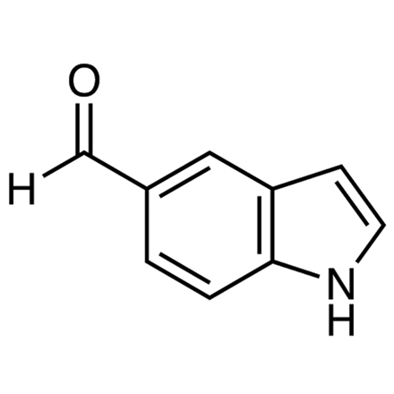 Indole-5-carboxaldehyde, CAS RN: 1196-69-6, Product Number: I0674