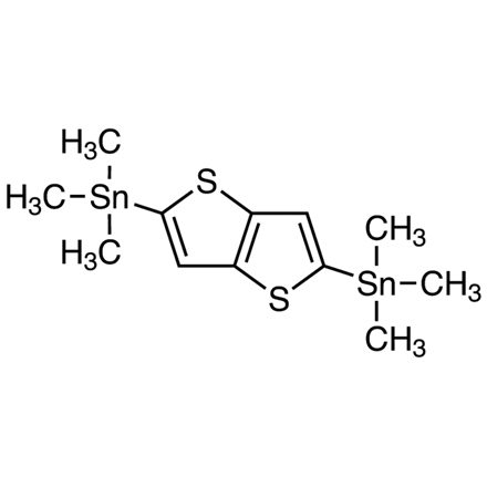 2,5-Bis(trimethylstannyl)thieno[3,2-b]thiophene, CAS RN: 469912-82-1, Product Number: B4536