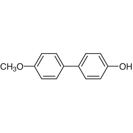 4-Hydroxy-4'-methoxybiphenyl, CAS RN: 16881-71-3, Product Number: H0819