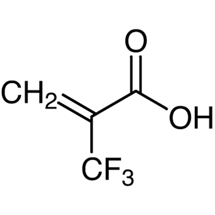 2-(Trifluoromethyl)acrylic Acid, CAS RN: 381-98-6, Product Number: T1512